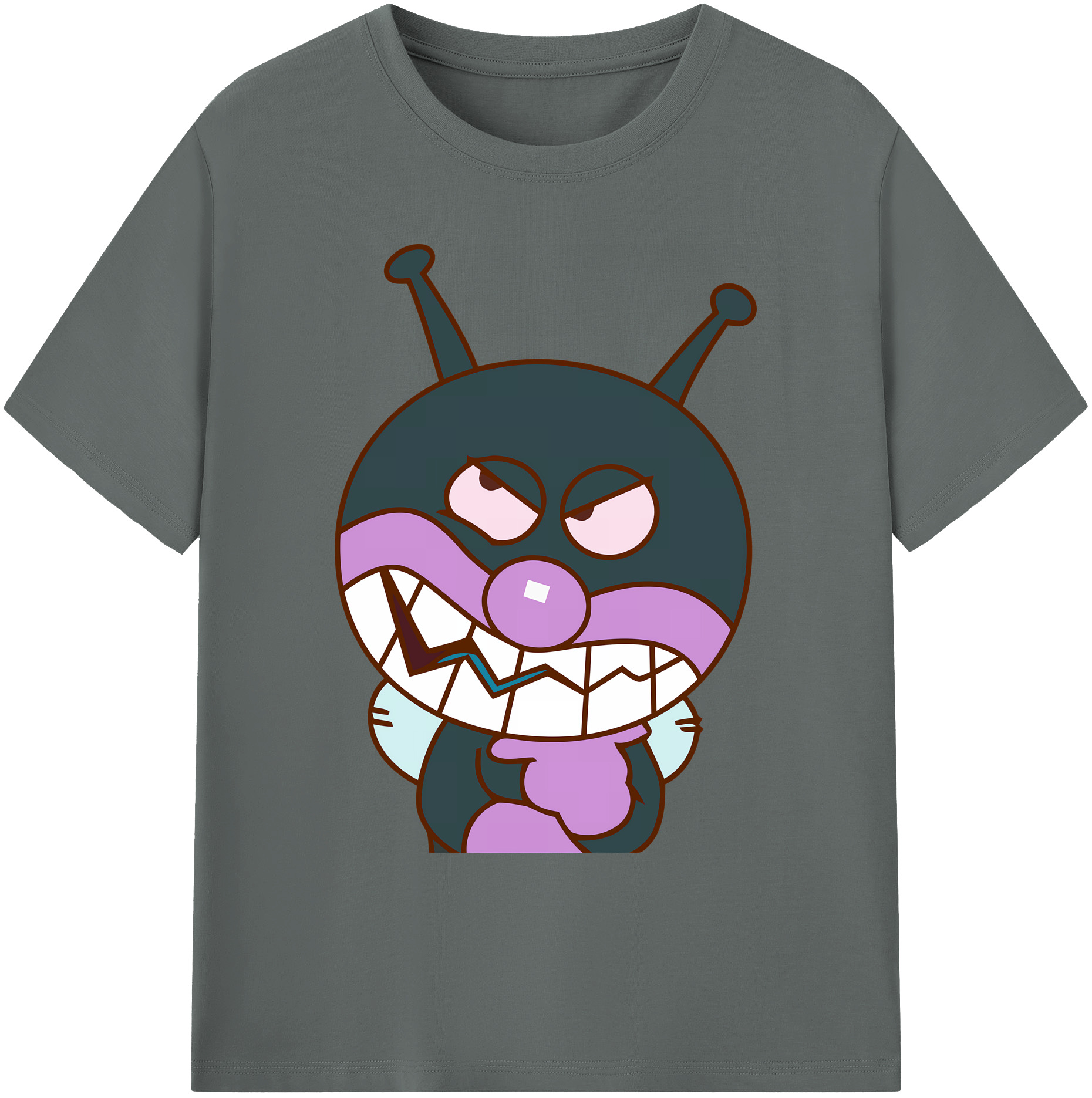 （画像用） アンパンマン Anpanman 綿100％ メンズ半袖Tシャツ｜肌触りやわらか＆通気性